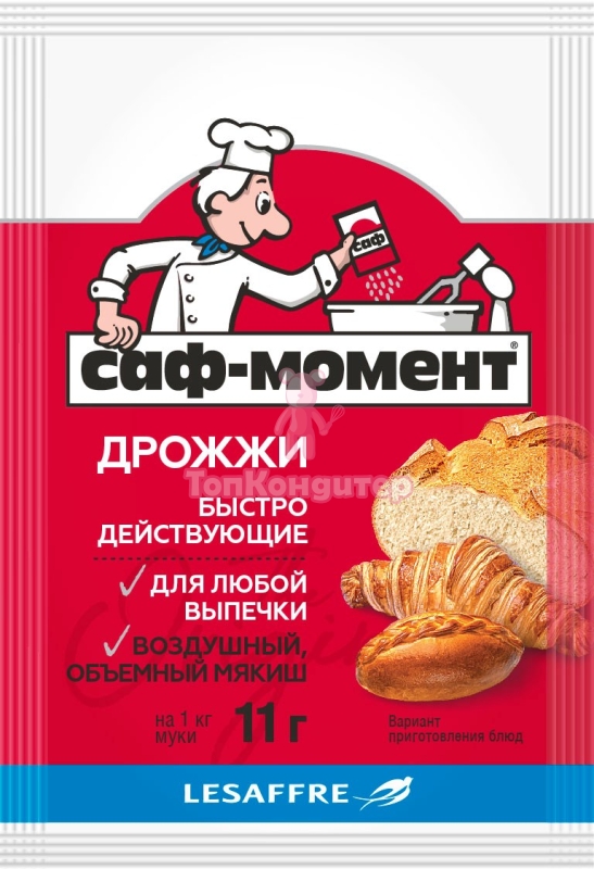 Дрожжи "Saf-Moment" 11 гр