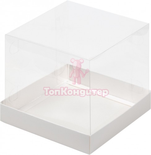 Коробка для бенто торта 15 см*15 см* 14 см Белая