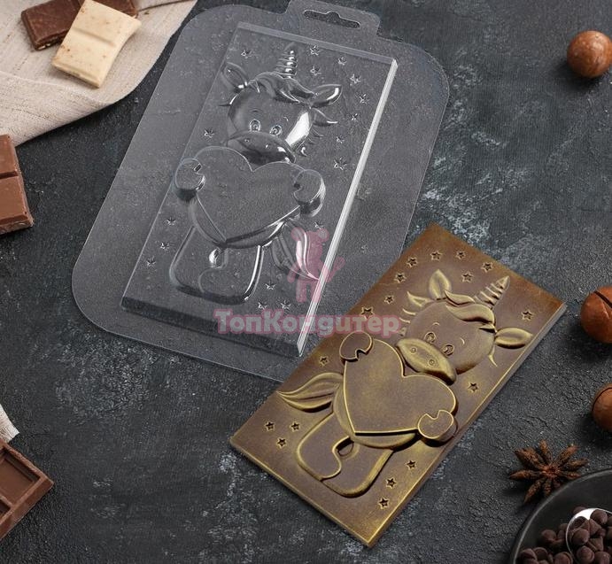 Форма для шоколада «Мечтая о любви»