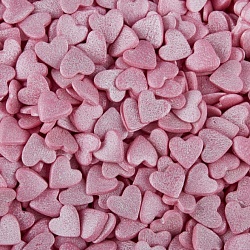 Посыпка "Сердечки мини" Розовые перламутровые 50 гр