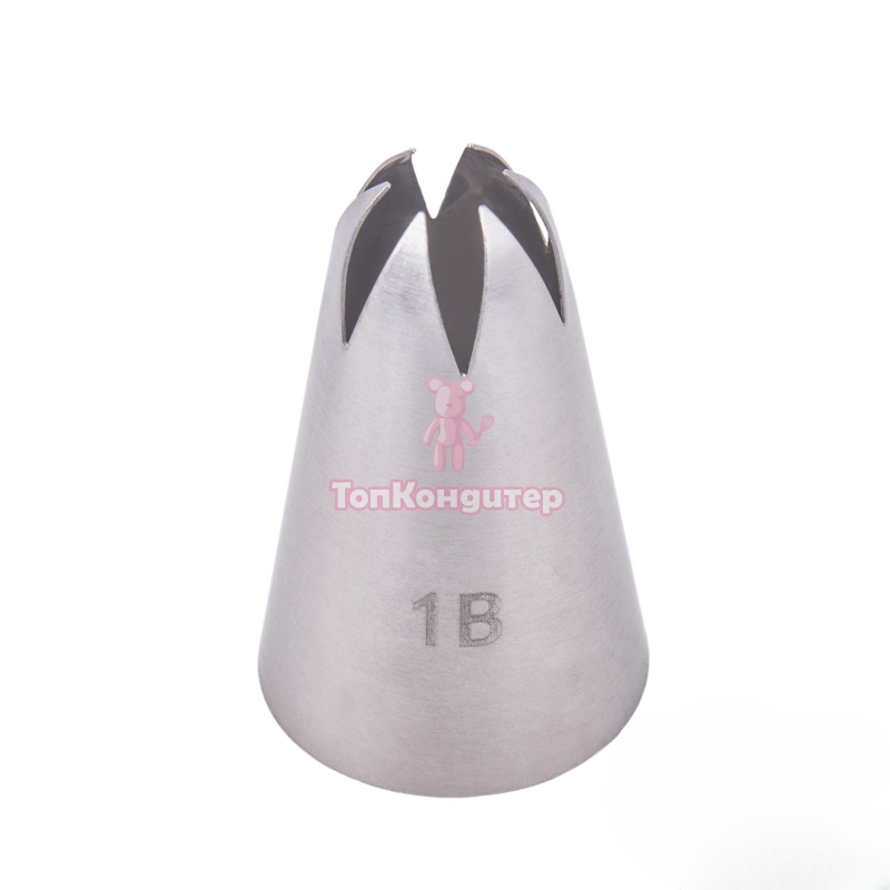 Насадка для кондитерского мешка d=3 см "Закрытая звезда" 7 лучей