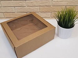 Упаковка 260*260*100 мм крафт