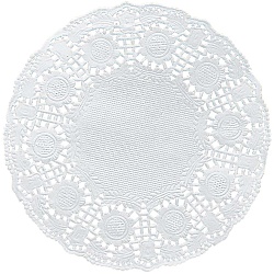 Салфетка ажурная 10 см*10 см белая 250 шт