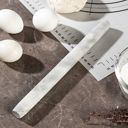 Скалка из мрамора "Magistro" 25 см*2,2 см*2,2 см