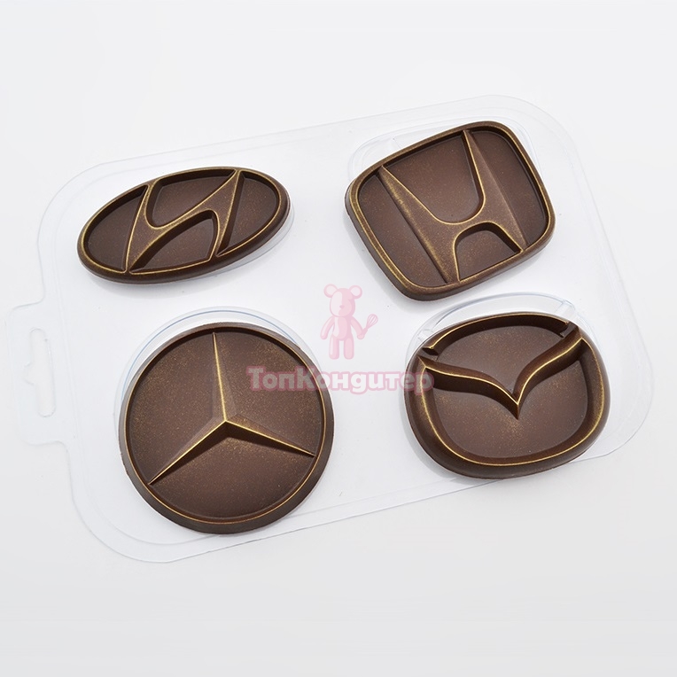 Форма пластиковая "Авто эмблемы 2"