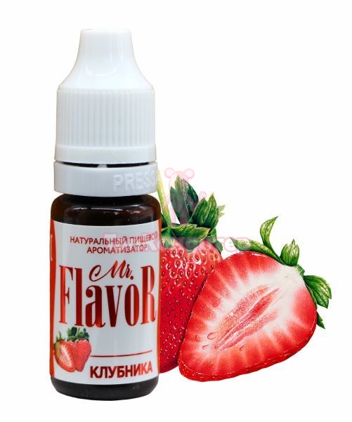 Ароматизатор пищевой Mr. Flavor клубника 10 мл