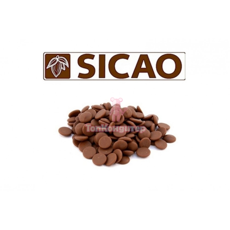 Sicao Шоколад молочный в галлетах 32% 0,2кг, Россия