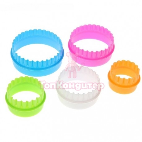 Вырубка "Фигурный край" круг