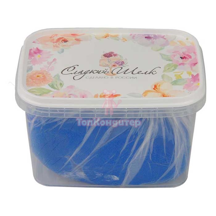 Мастика "Сладкий шелк" синяя 0,5 кг