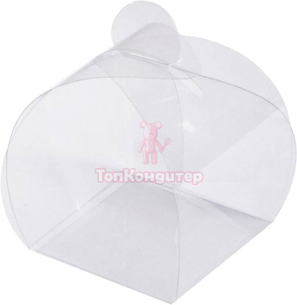 Коробка на 1 конфету 4,5 см*4,5 см*4,5 см пластиковая