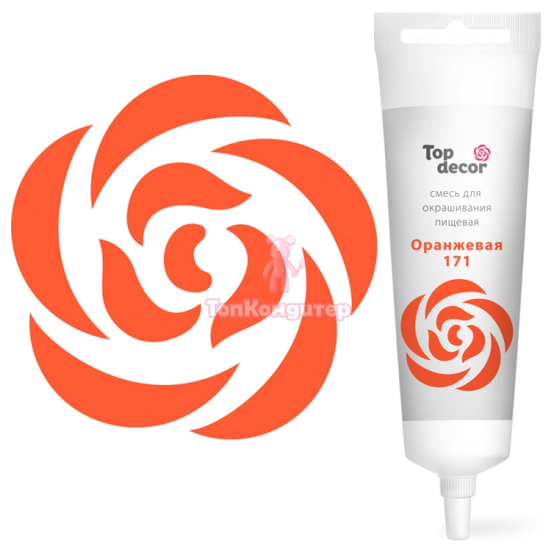 Краситель "Топ Декор" Оранжевый